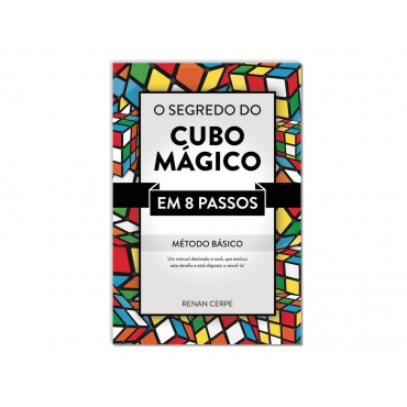 LIVRO O SEGREDO DO CUBO MÁGICO EM 8 PASSOS CUBER BRASIL LIV-SEGREDO